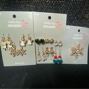 Christmas Earring Lot